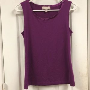 Banana Republic Satin Neckline Tee
